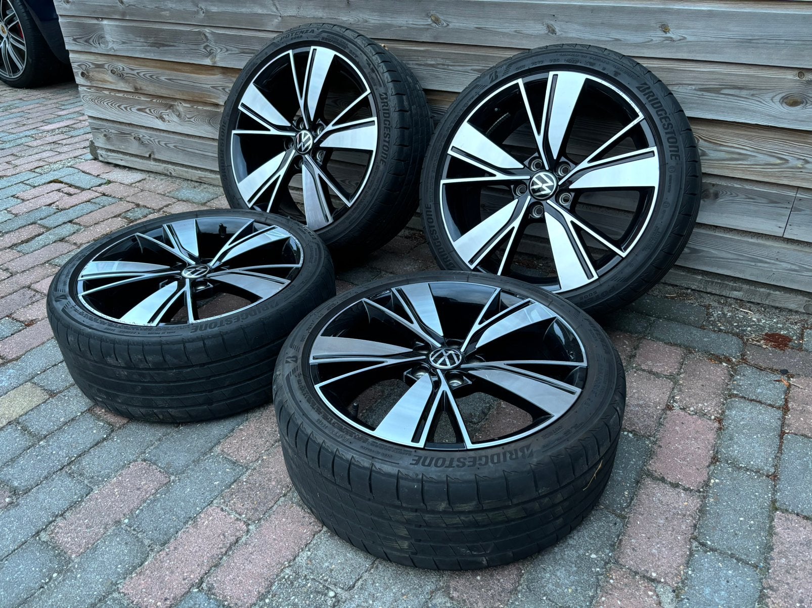 18 inch originele Volkswagen Golf velgen Vw Golf Skoda Seat, Auto-onderdelen, Banden en Velgen, Ophalen, 18 inch, Gebruikt, Banden en Velgen