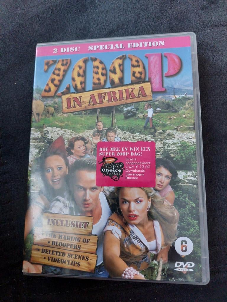 Dvd ZOOP in afrika, Cd's en Dvd's, Ophalen of Verzenden, Zo goed als nieuw