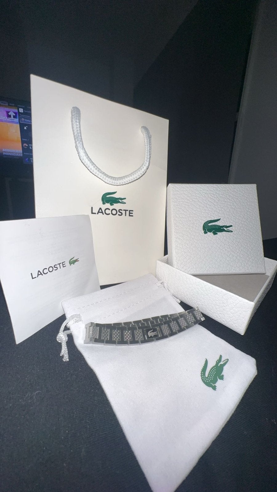 Lacoste armband NIEUW, Ophalen of Verzenden, Nieuw