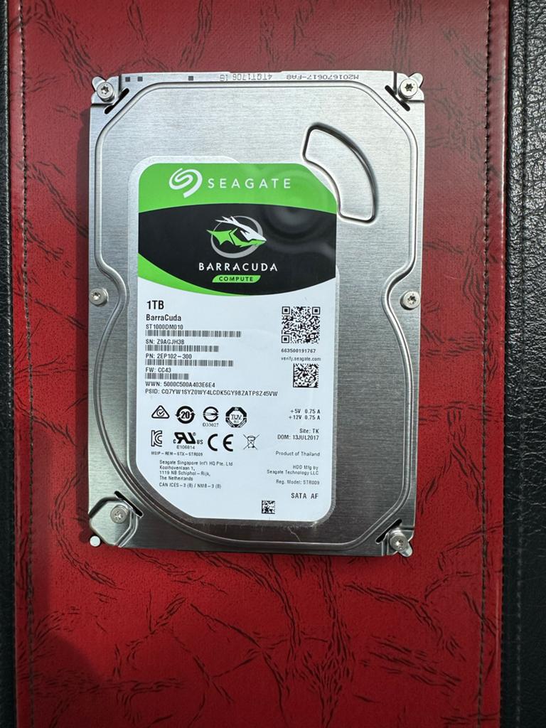 Seagate Barracuda Compute 1TB HDD - Intern SATA Harde Schijf, Computers en Software, Harde schijven, Intern, Zo goed als nieuw