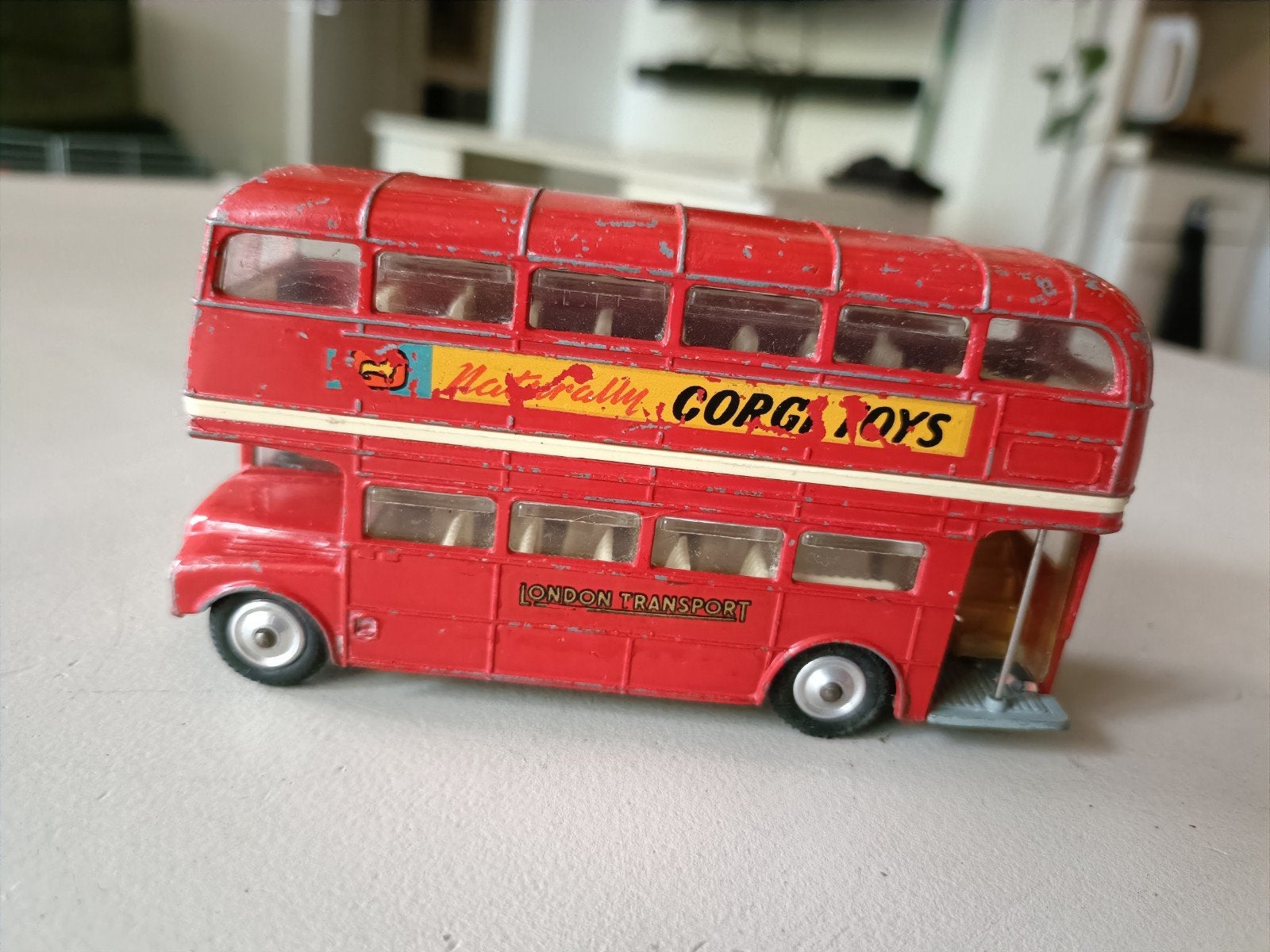 London transport route master Corgi toys, Hobby en Vrije tijd, Ophalen of Verzenden, Gebruikt, Corgi