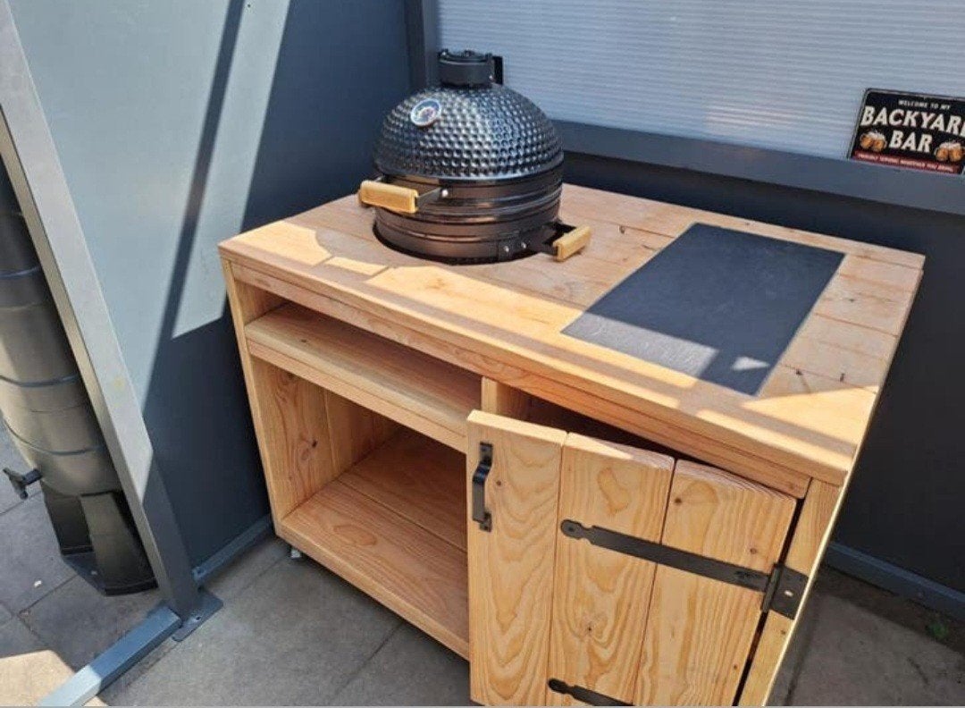 Douglas buitenkeuken Green Basterd Kamado kitchen brother, Tuin en Terras, Buitenkeukens, Ophalen of Verzenden