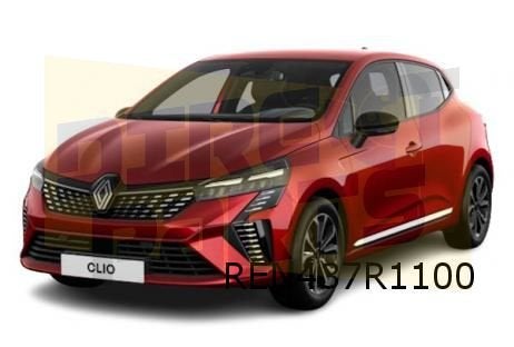 Mitsubishi Colt/Renault Clio Voorbumper (bij PDC) (te spuite, -, -, Bumper, -