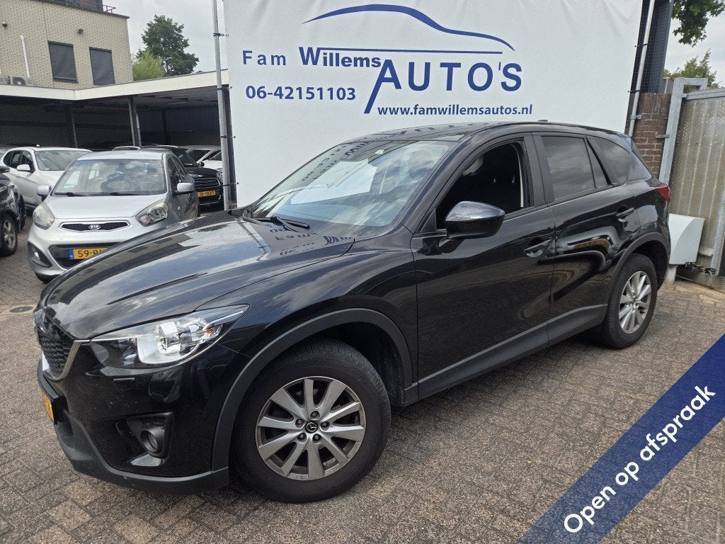 Mazda CX-5 2.0 TS+ Lease 4WD Automaat Trekhaak (bj 2013), Auto's, Automaat, Zwart, 4 cilinders, Zwart