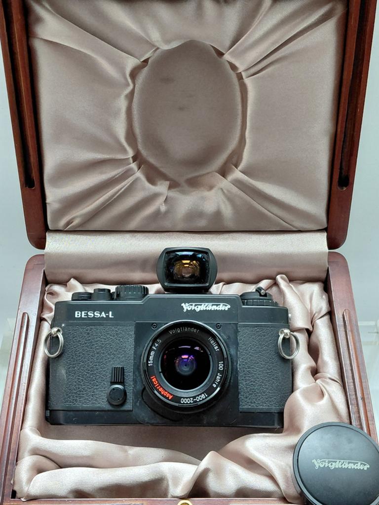 Voigtlander Bessa L met 15 mm, Ophalen of Verzenden, Zo goed als nieuw, Compact, Overige Merken