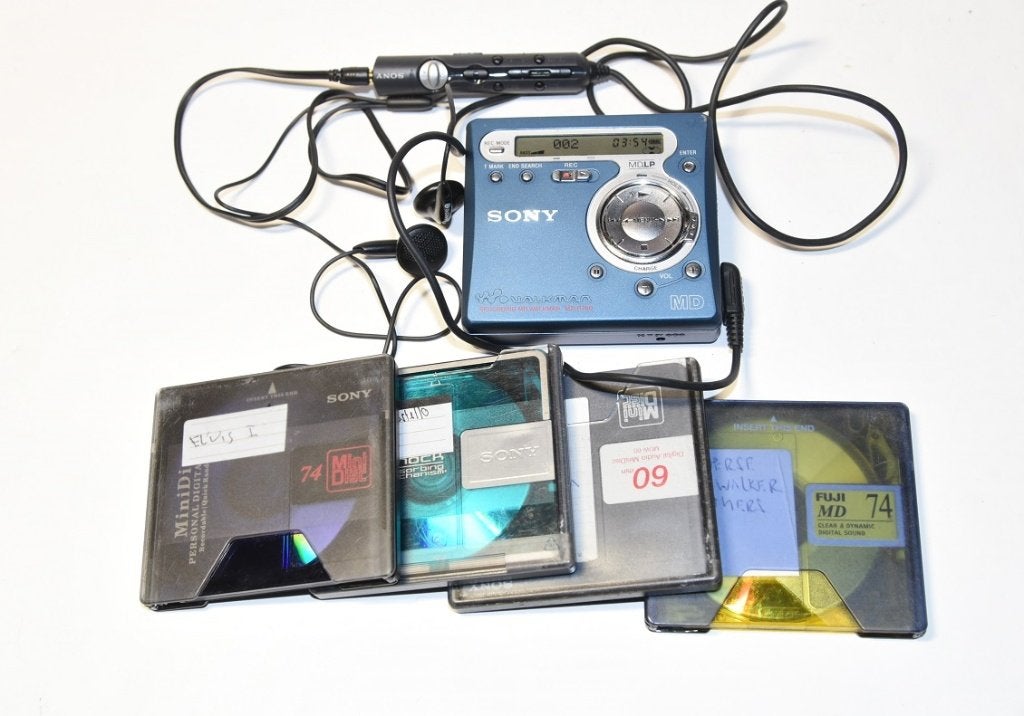 Sony Minidisc Recorder MZ-R700, Ophalen of Verzenden, Discman
