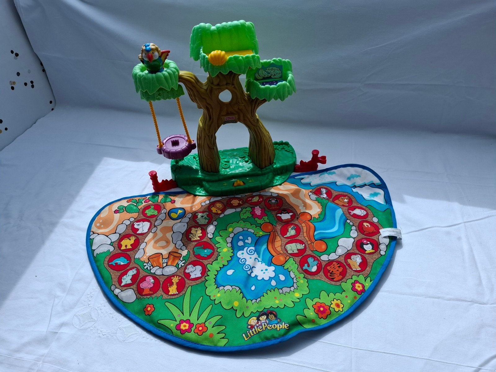 Fisher-Price Little People Dierentuin Speelset met Geluid, Ophalen of Verzenden, Gebruikt, Speelset, Met geluid