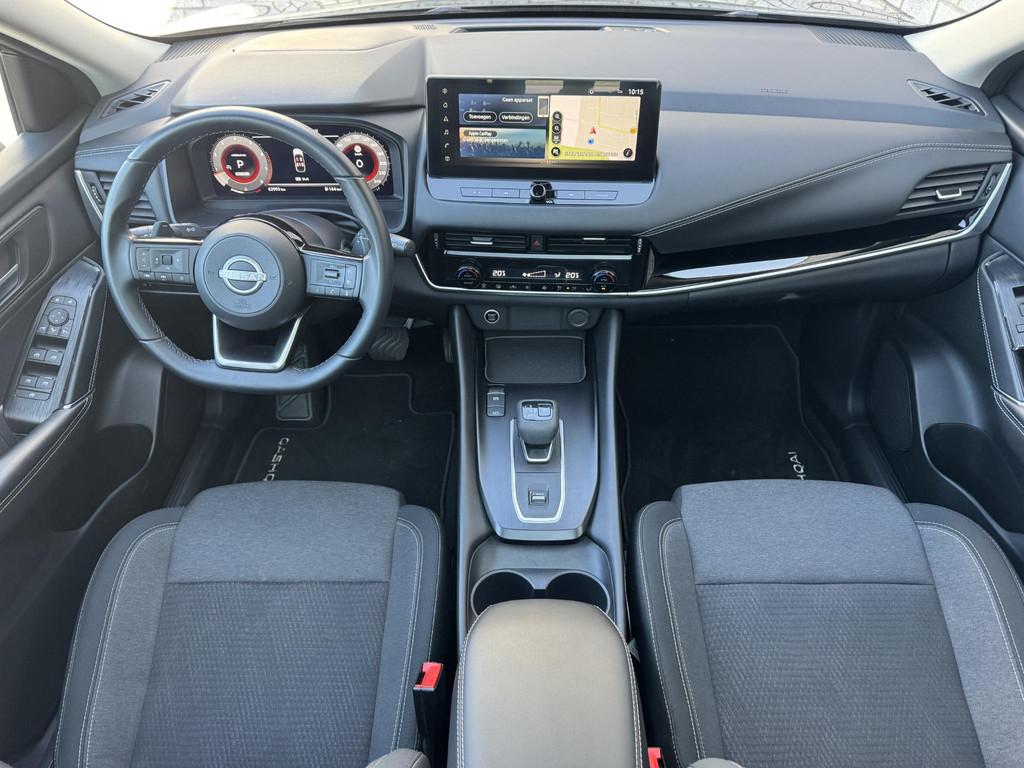Nissan Qashqai 1.3 MHEV Xtronic N-Connecta | Panoramadak | 3, Stof, Met garantie (alle), Zwart, Origineel Nederlands