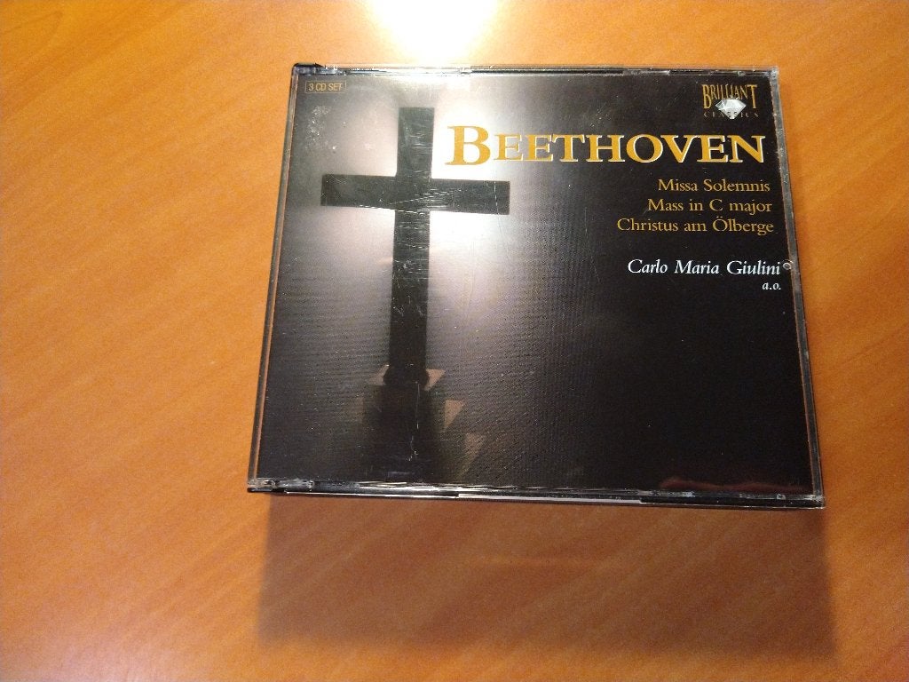 3-CD Beethoven. Missa Solemnis - Mass In C Major, Ophalen of Verzenden, Classicisme, Zo goed als nieuw, Kamermuziek