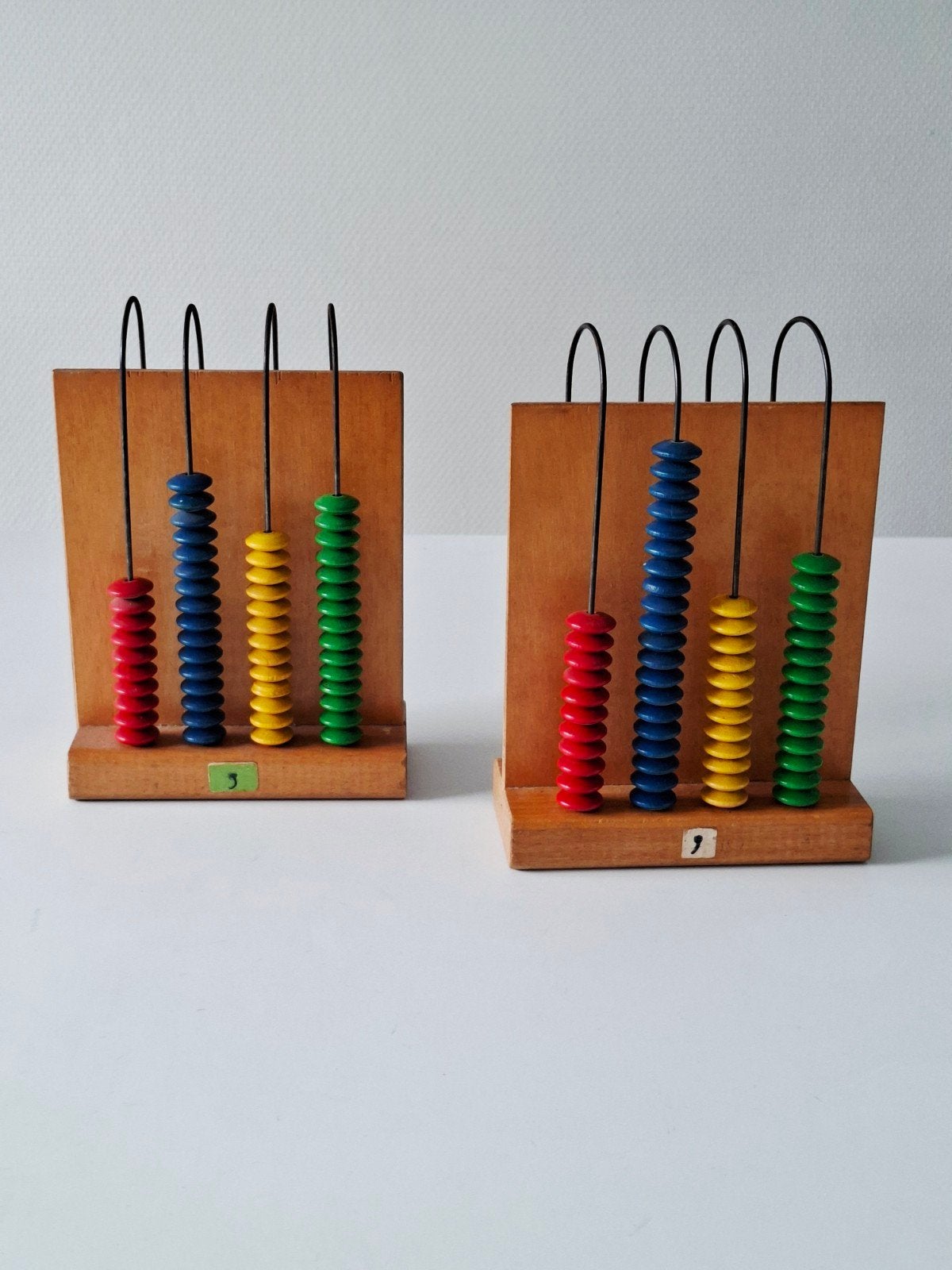 JEGRO telraam / abacus / rekenrek / Houten Telraam Educatief, Ophalen, Gebruikt, Rekenen