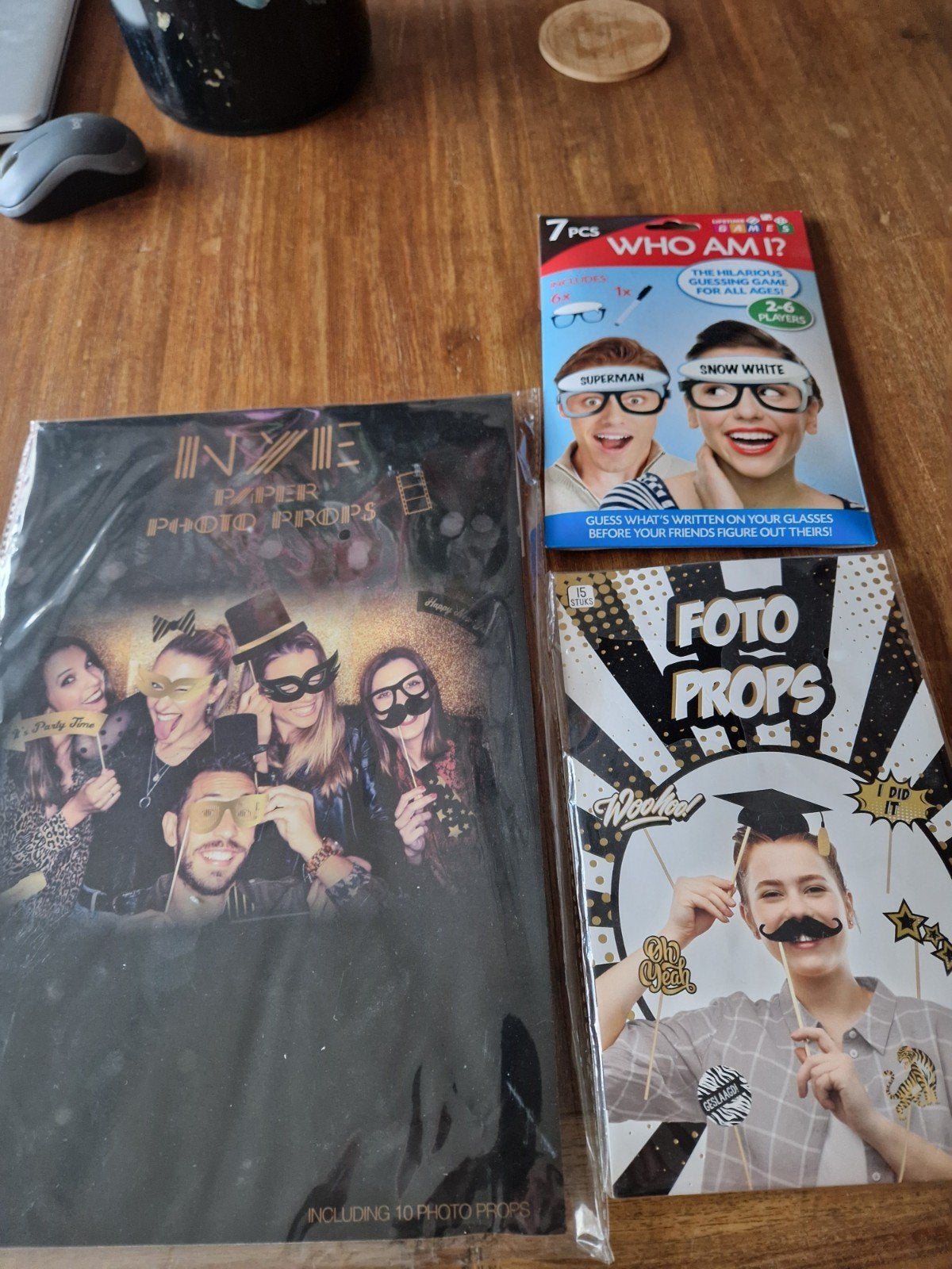 Leuke Photo Booth Props voor Feestjes en Evenementen, Ophalen of Verzenden, Nieuw, Feestartikel, Verjaardag