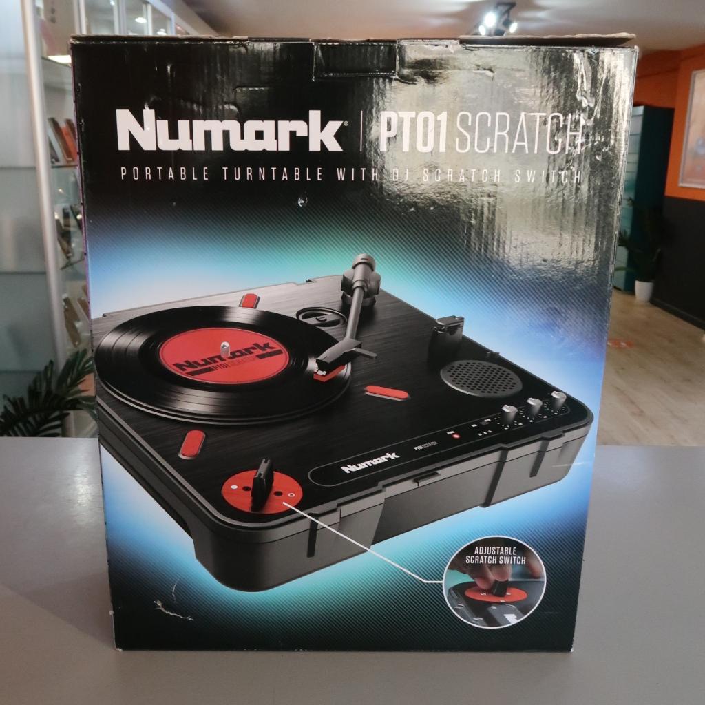 Numark PT01 Scratch Draagbare Draaitafel | Nieuw in Doos, Niet ingevuld, Nieuw, Niet ingevuld, Niet ingevuld