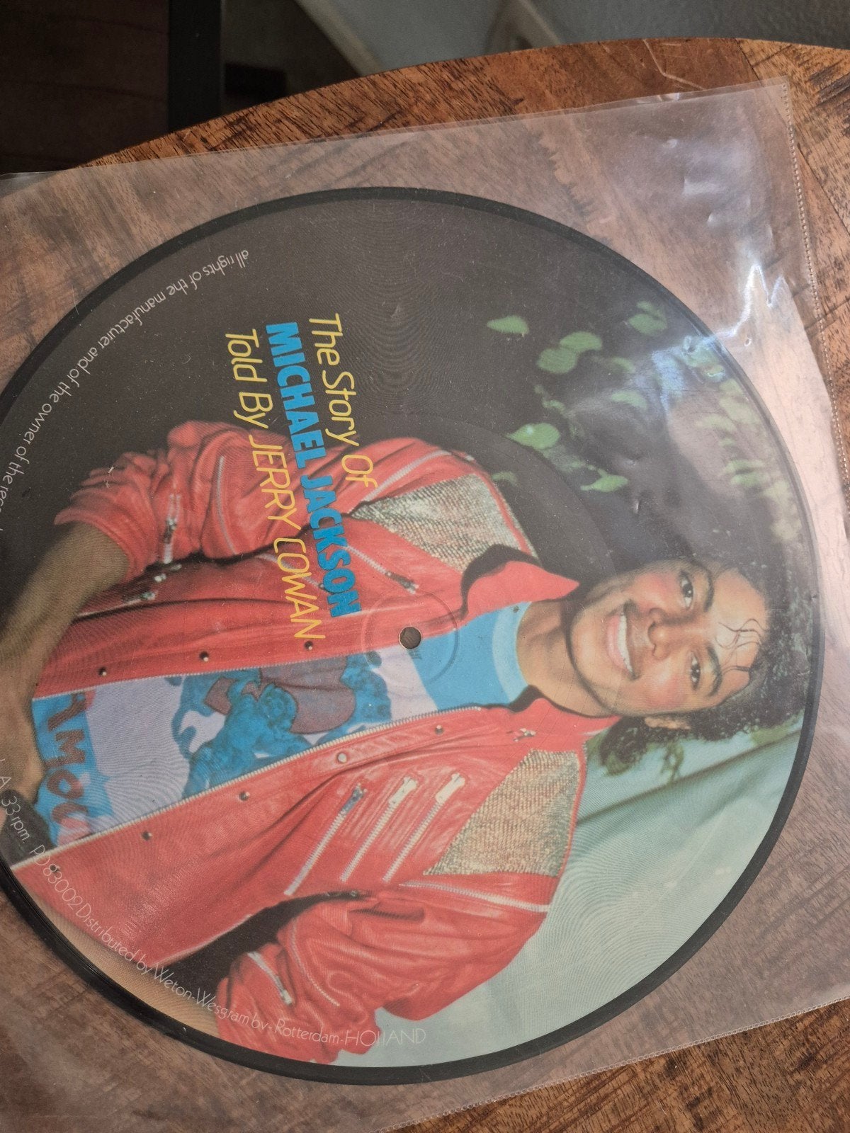 Michael Jackson Picture LP - The Story Of Michael Jackson, LP, Gebruikt, Pop, Ophalen of Verzenden