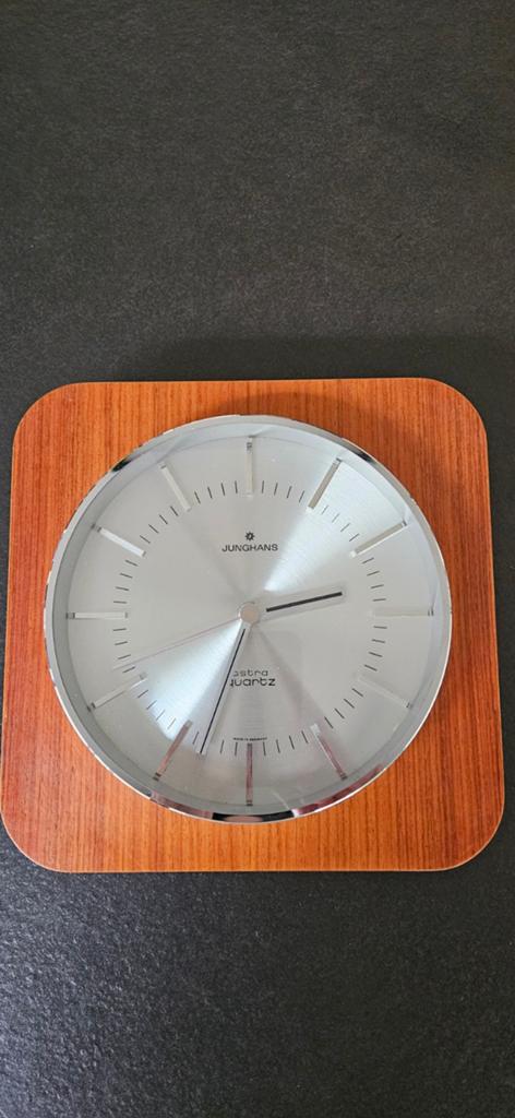 Retro Junghans klok, Ophalen of Verzenden, Wandklok