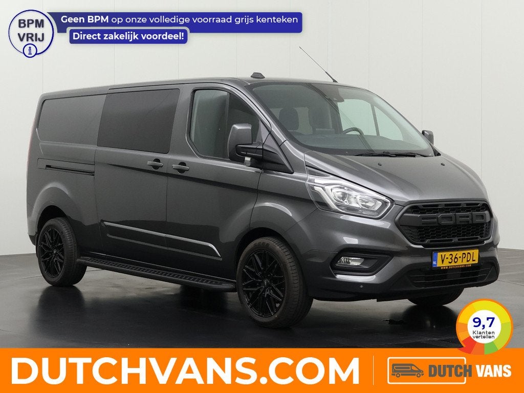 Ford Transit Custom 130PK Automaat Lang Dubbele Cabine Rapto, Gebruikt, 4 cilinders, Diesel, 1310 kg