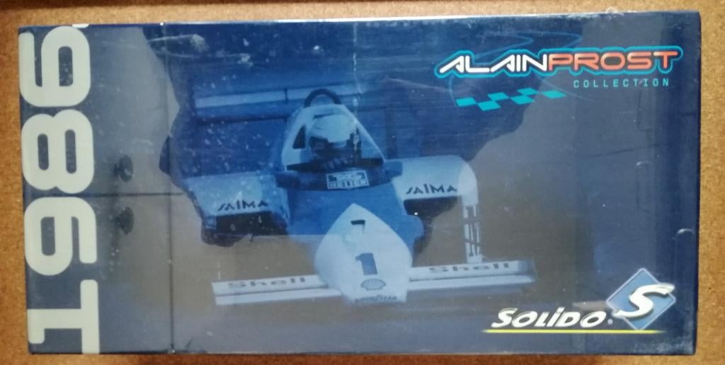 Alain Prost Collection McLaren F1 MP4/2C - 1986, Hobby en Vrije tijd, Modelauto's | 1:18, Verzenden, Nieuw, Solido