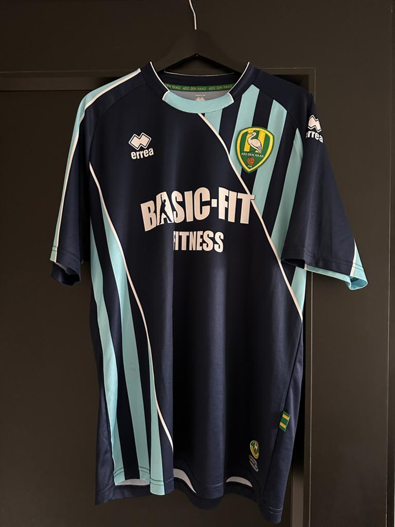 ADO Den Haag uitshirt 2012/2013 - Maat XXL, Ophalen of Verzenden, Zo goed als nieuw, Overige maten, Blauw