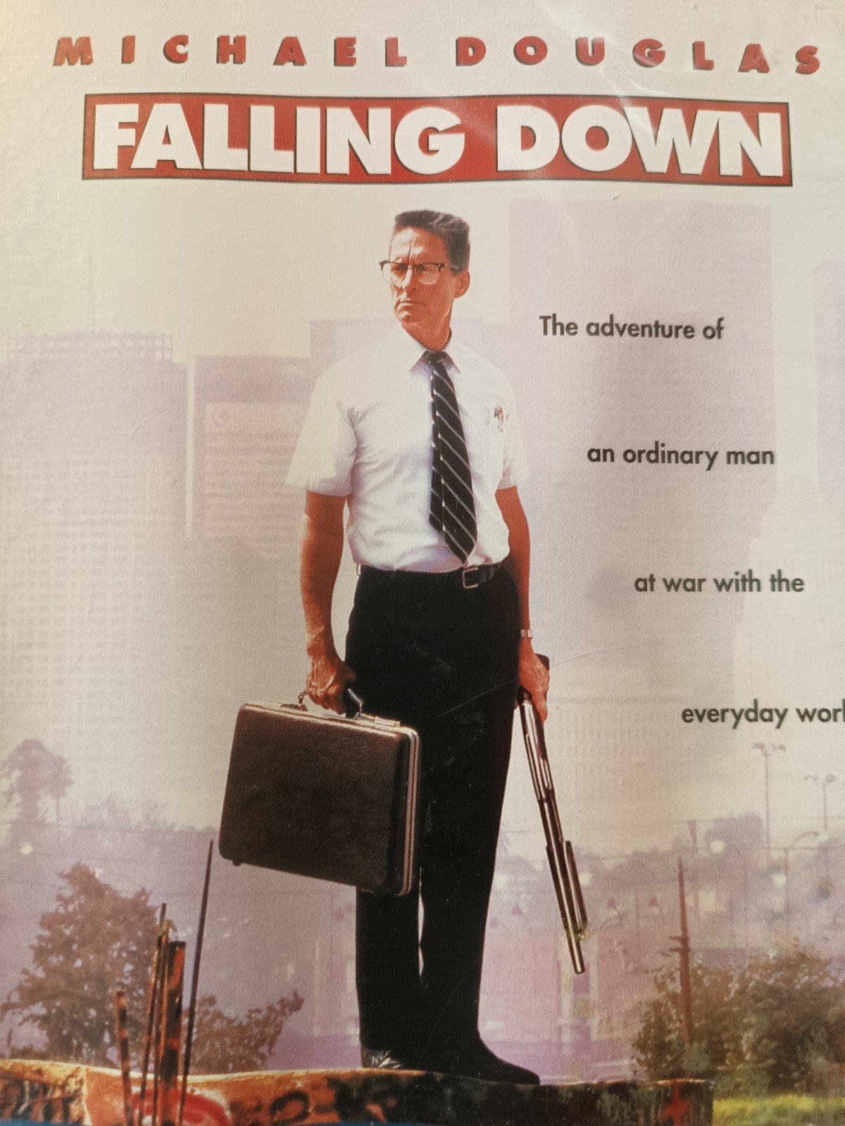 Falling Down Dvd NL ZG Michael Douglas Robert Duvall, Engels, Ophalen of Verzenden, Zo goed als nieuw, Psychologische thriller