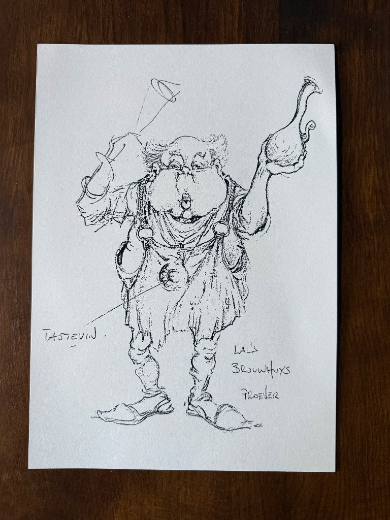Efteling blad van Laaf Lal, Ophalen of Verzenden, Nieuw, Overige typen