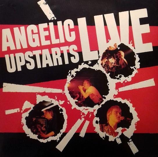 angelic upstarts / live - punk/oi - 1x vinyl lp + flexie, Verzenden, Gebruikt, 12 inch, Alternative
