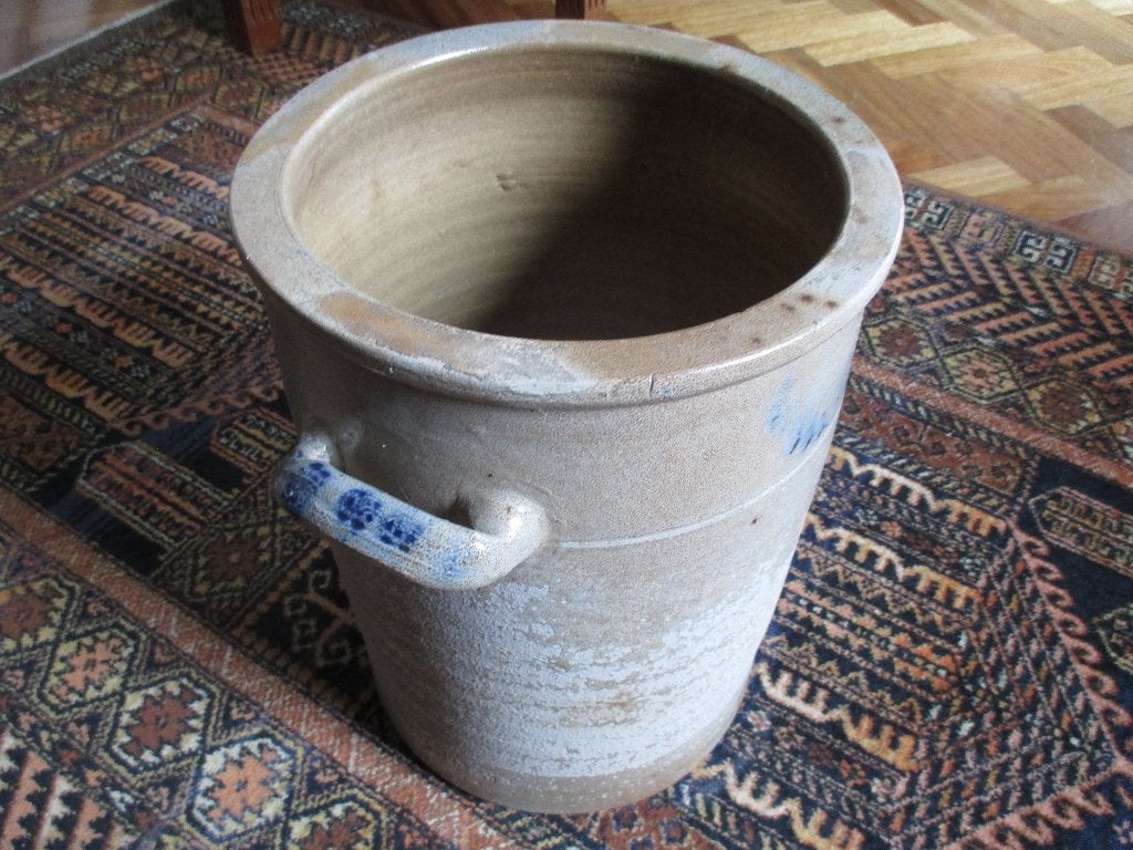 keulsepot, Ophalen, Gebruikt, Rond, Balkon