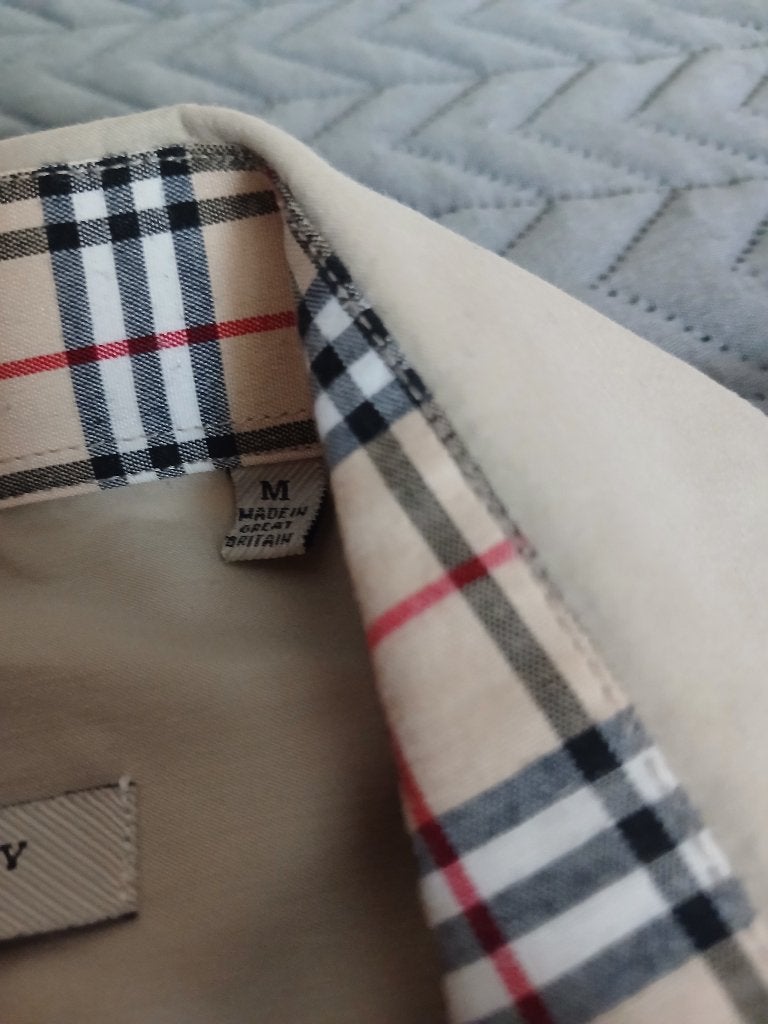 Burberry overhemd, Ophalen of Verzenden, Gedragen, Burberry