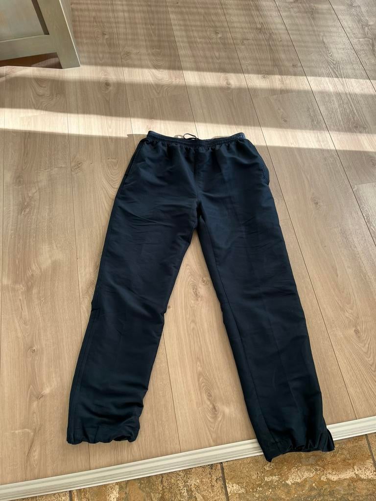 Trainingsbroek Hummel mt L donker blauw, Ophalen of Verzenden, Zo goed als nieuw