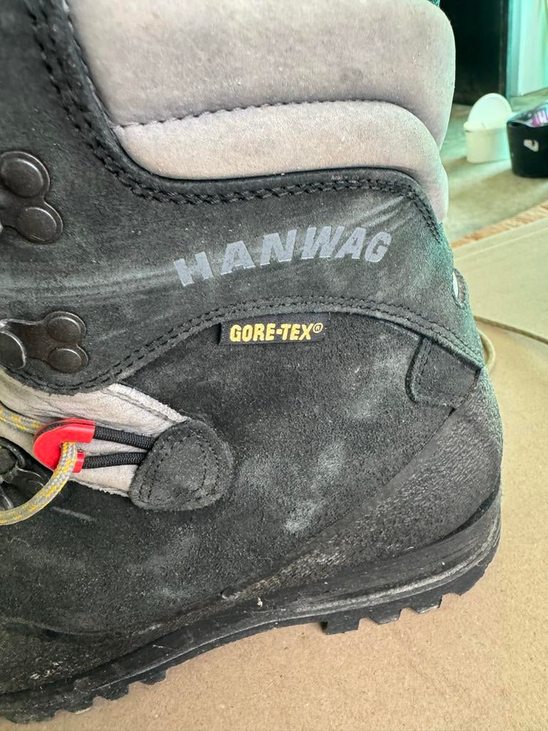 Hanwag Bergschoenen Categorie C - Stijgijzervast - Maat 45, Ophalen, Zo goed als nieuw, Schoenen