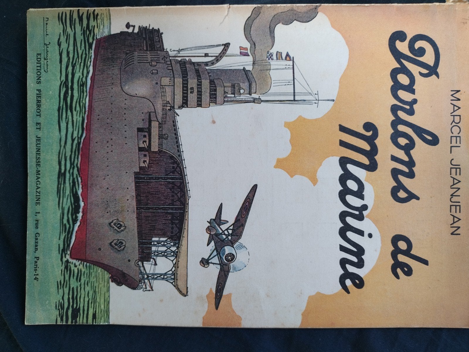 Parlons de Marine - Marcel Jeanjean (Frans, schepen), Ophalen of Verzenden, Gelezen, Overige onderwerpen, Marcel Jeanjean