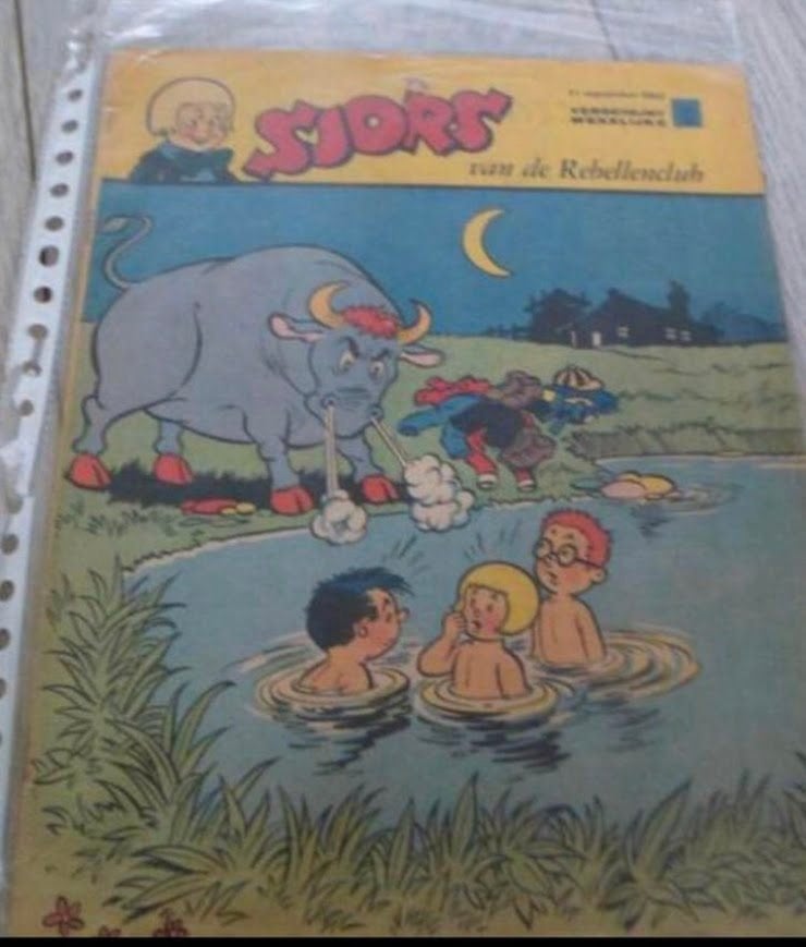 Sjors van de Rebellenclub, 1963, Boeken, Eén comic, Ophalen of Verzenden, Zo goed als nieuw, Overige gebieden
