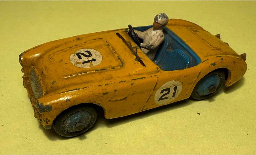 Dinky Toys Austin Healey 100 Sports - Vintage Modelauto, Overige merken, Gebruikt, Auto, 1:32 tot 1:50