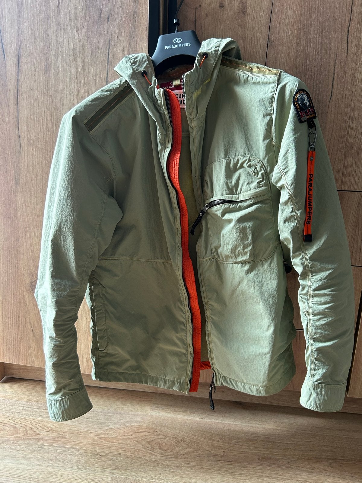 Parajumpers jas heren - Zo goed als nieuw, Ophalen of Verzenden, Gedragen, Maat 48/50 (M), Groen