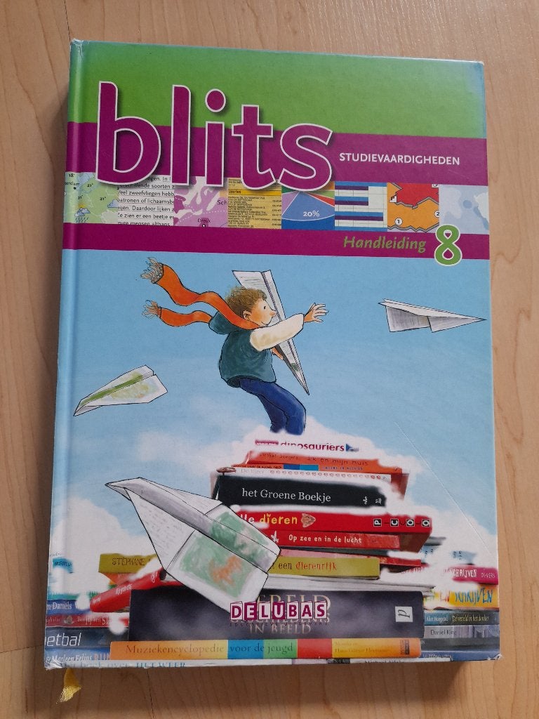 BLITS HANDLEIDING STUDIEVAARDIGHEDEN GROEP 8, Ophalen of Verzenden, Gelezen, Overige niveaus, Nederlands