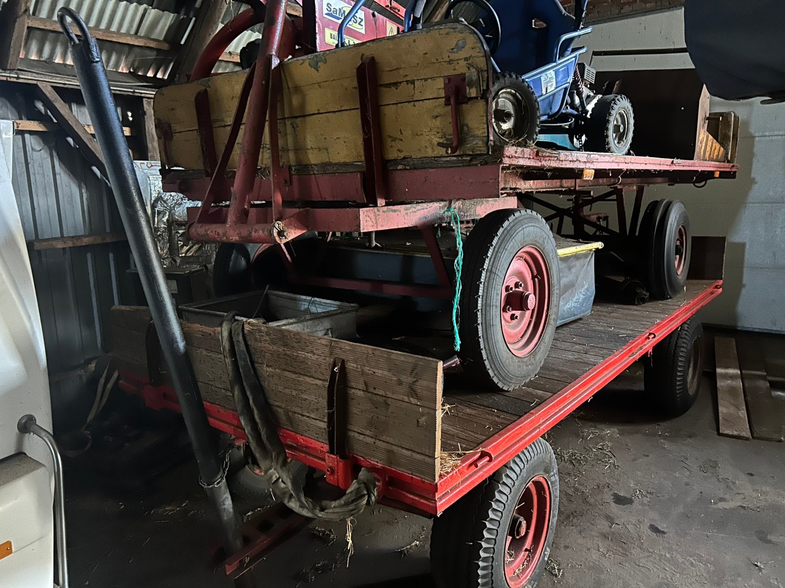 Platte wagens, Ophalen, Overige, Weidebouw
