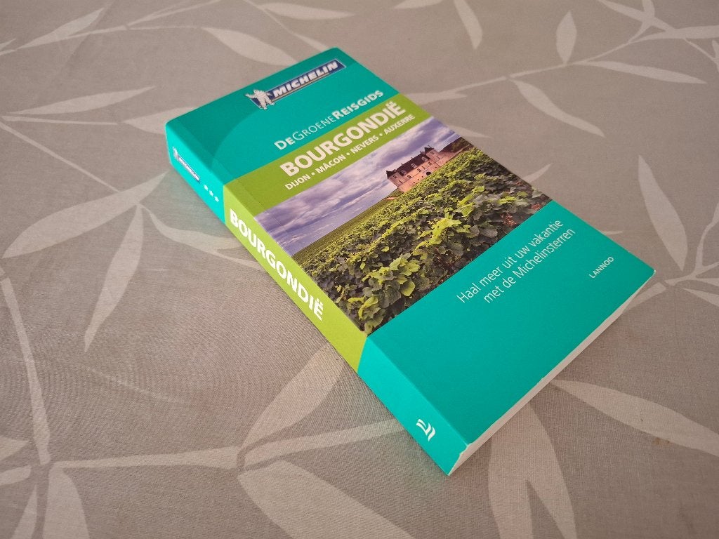 MICHELIN De Groene Gids BOURGONDIE (2016), Michelin, Europa, Ophalen of Verzenden, Zo goed als nieuw