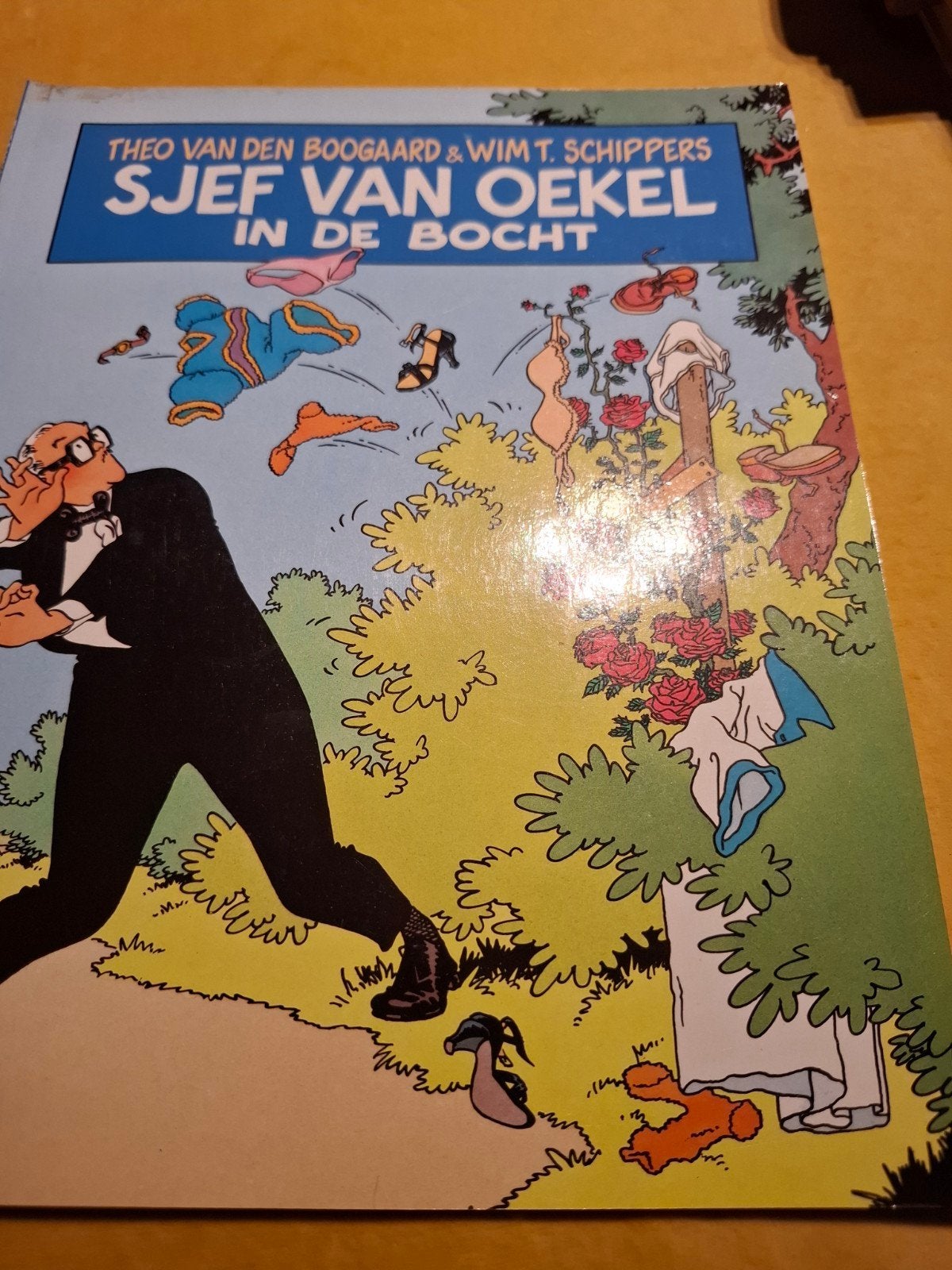 Sjef van Oekel in de bocht - Theo van den Boogaard, Boeken, Eén stripboek, Ophalen of Verzenden, Gelezen, Theo van den Boogaard & Wim T. Schippers