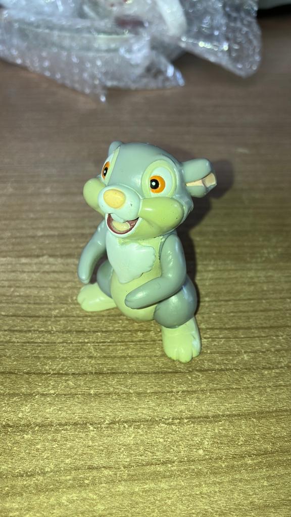 Disney Stampertje (Thumper) PVC figuurtje, Verzamelen, Disney, Ophalen of Verzenden, Zo goed als nieuw, Beeldje of Figuurtje