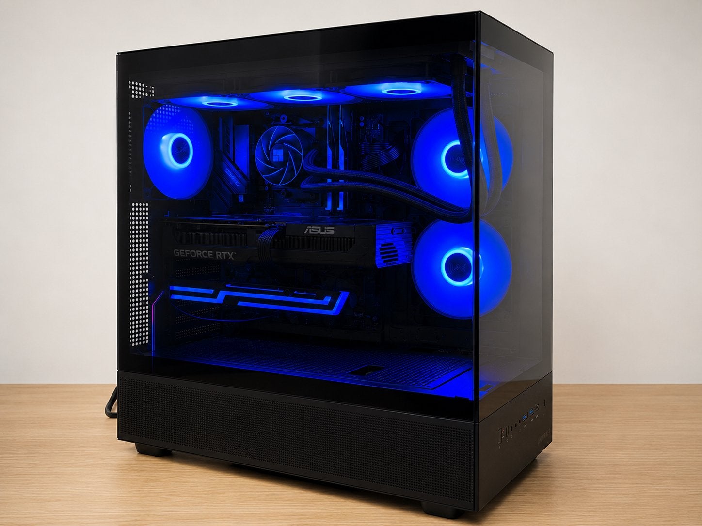 Krachtige Gaming PC – Ryzen 7 7800X3D + RTX 5070, 32 GB, Ophalen of Verzenden, Zo goed als nieuw, Gaming