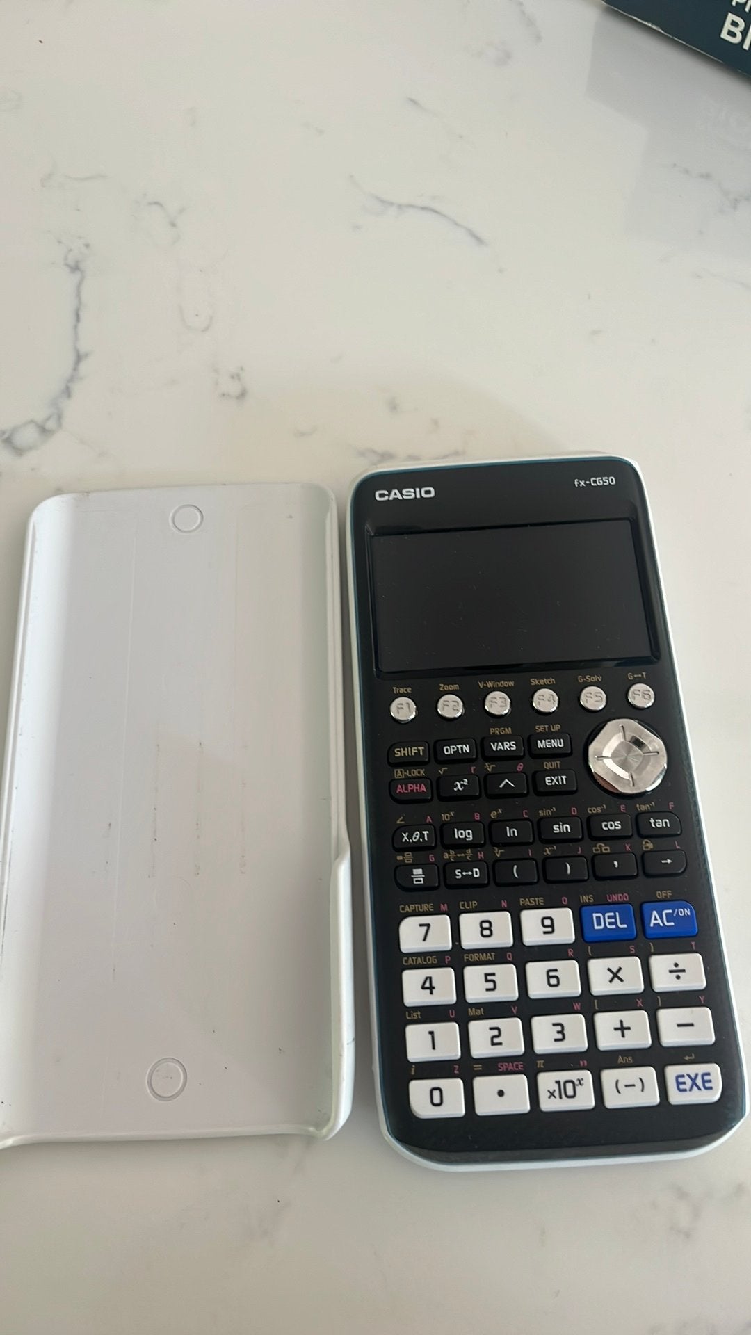 Casio fx-CG50 grafische rekenmachine, Ophalen of Verzenden, Grafische rekenmachine, Zo goed als nieuw