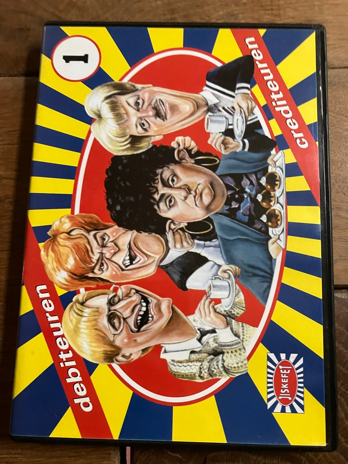 Debiteuren Crediteuren Seizoen '95 - Jiskefet DVD, Cd's en Dvd's, Bonusmateriaal, Seizoen 1, Alle leeftijden, Zo goed als nieuw