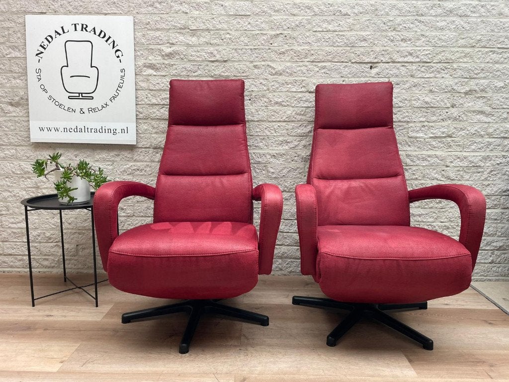 Set Stawett Relax fauteuils relax stoel relaxfauteuil, Ophalen, N, N, Zo goed als nieuw