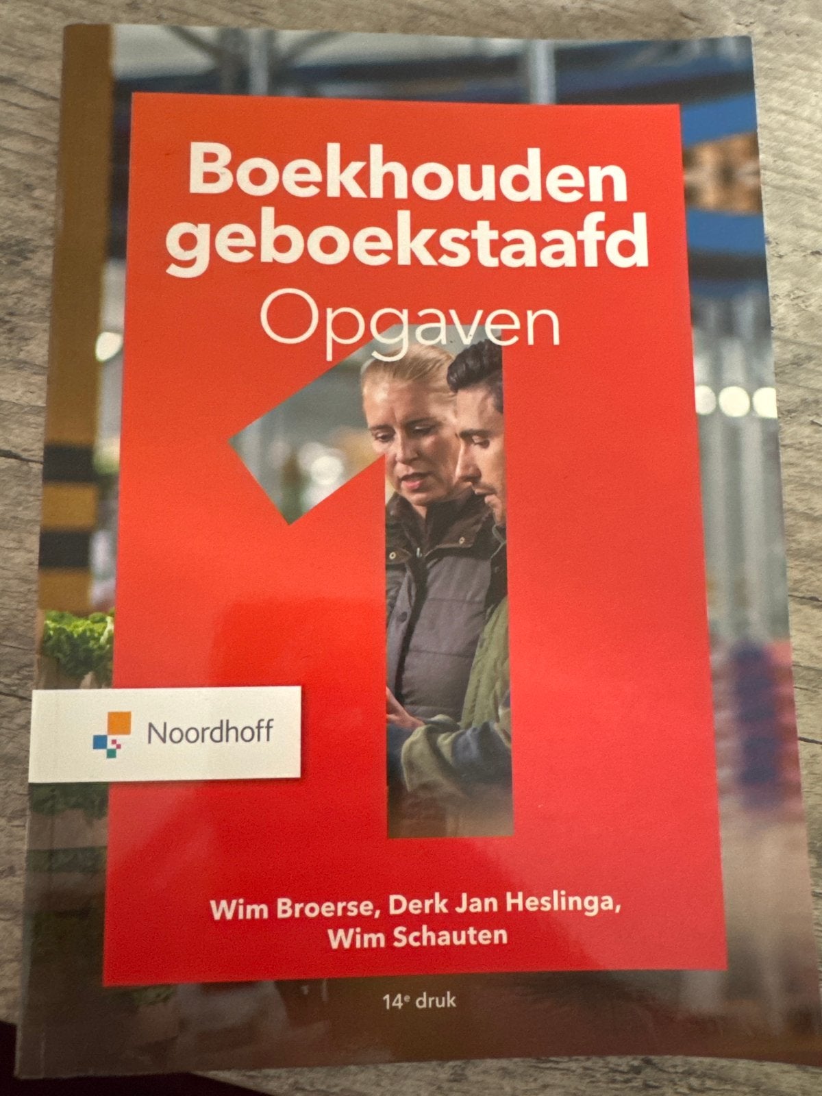 Boekhouden Geboekstaafd Opgaven - 14e druk, Ophalen of Verzenden, Gamma, Zo goed als nieuw, MBO