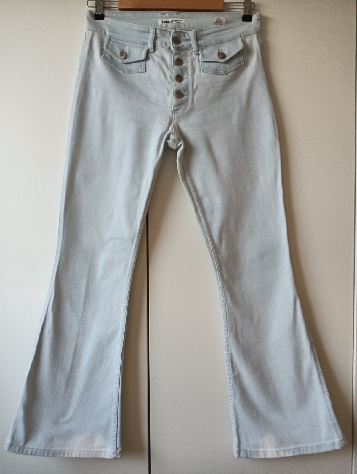Lois flared spijkerbroek jeans in maat 29-32 Limited Edition, Pinko, Blauw, Ophalen of Verzenden, Zo goed als nieuw
