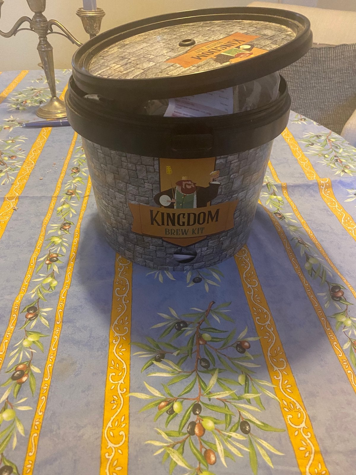 Bier brouw set kingdom, Verzamelen, Biermerken, Ophalen of Verzenden, Nieuw, Overige merken