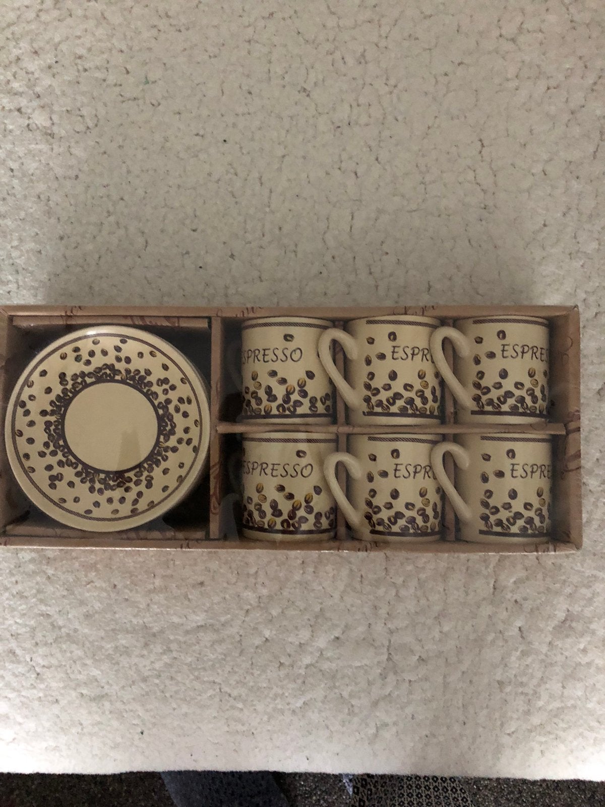 Espresso kopjes, Ophalen of Verzenden, Zo goed als nieuw, Clearstamp