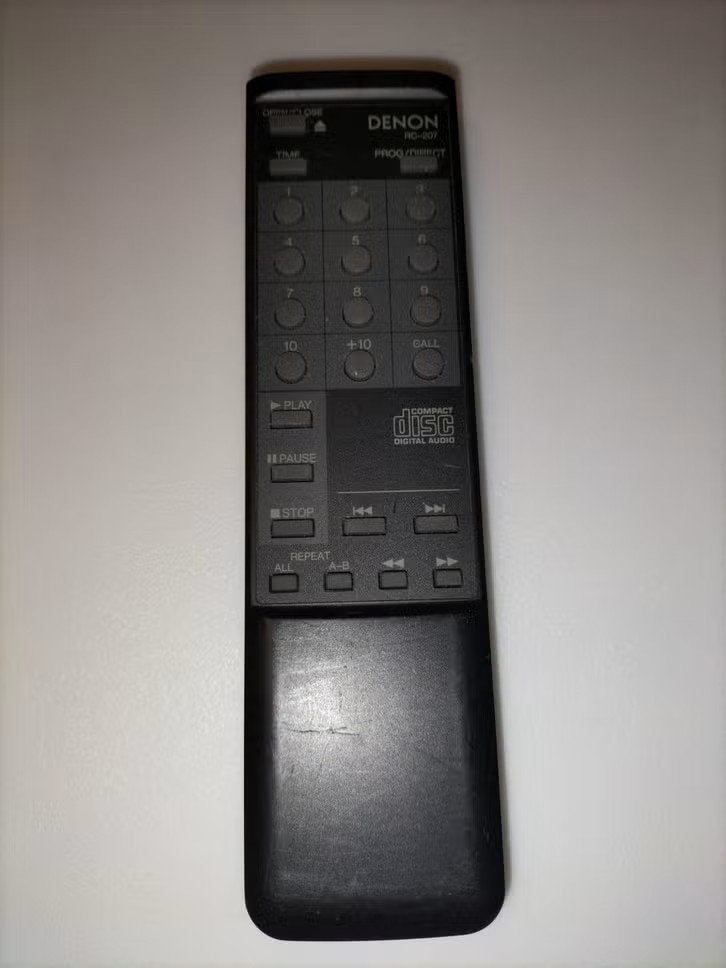 Originele Denon RC-207 Afstandsbediening voor CD-spelers, Ophalen of Verzenden