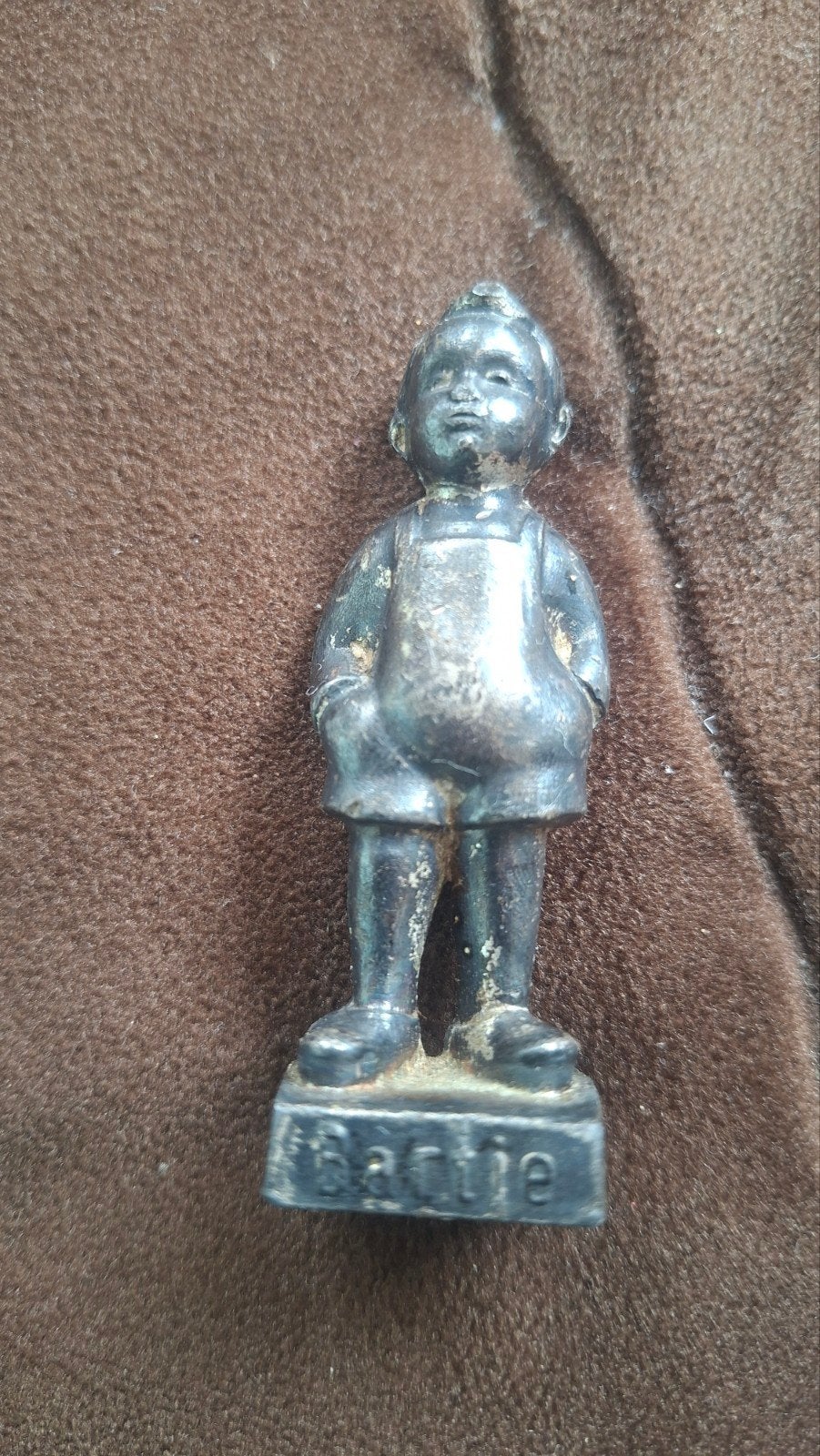 Vintage Bartje beeldje - 75 gram, 6 cm hoog, Ophalen of Verzenden