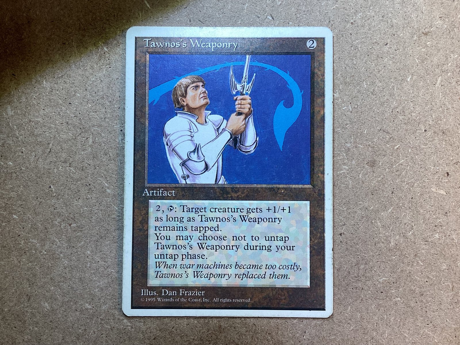 1x Tawnos’s Weaponry (Played), Ophalen of Verzenden, Gebruikt, Losse kaart
