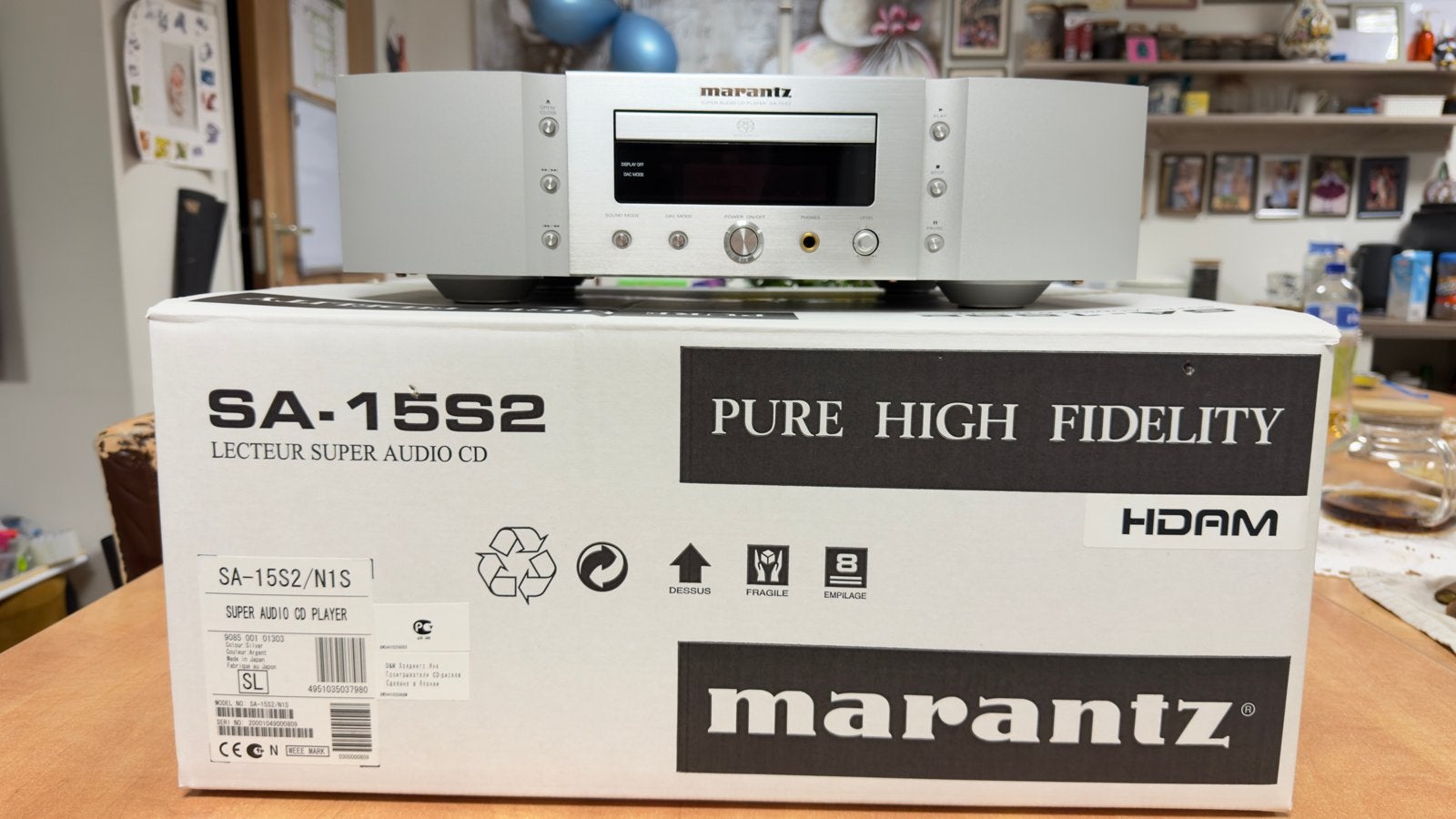 Marantz SA-15S2 Super Audio CD-speler - Pure High Fidelity, Audio, Tv en Foto, Marantz, R, Ophalen of Verzenden, Zo goed als nieuw