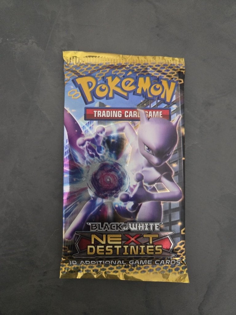 Black & White Next Destinies Mewtwo Booster Pack!, Verzenden, Nieuw, Booster